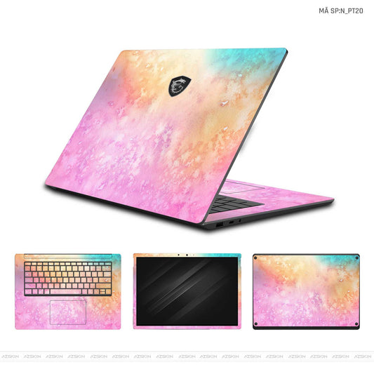 Dán Skin Laptop MSI Hình Pastel | N_PT20
