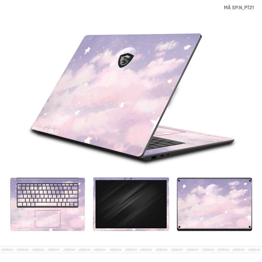 Dán Skin Laptop MSI Hình Pastel | N_PT21