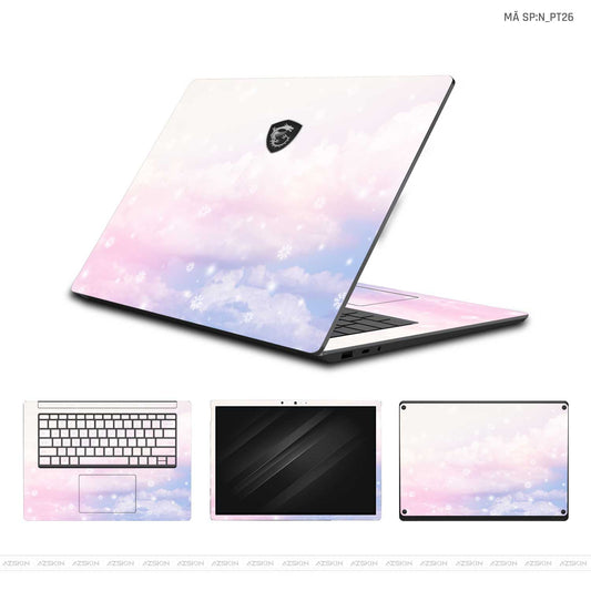 Dán Skin Laptop MSI Hình Pastel | N_PT26
