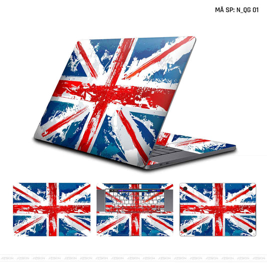 Dán Skin Macbook Hình Cờ Anh | N_QG01