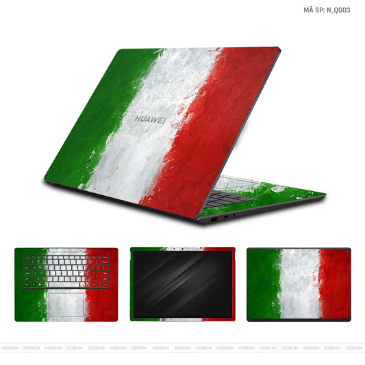 Dán Skin Laptop Huawei Hình Quốc Gia | N_QG03