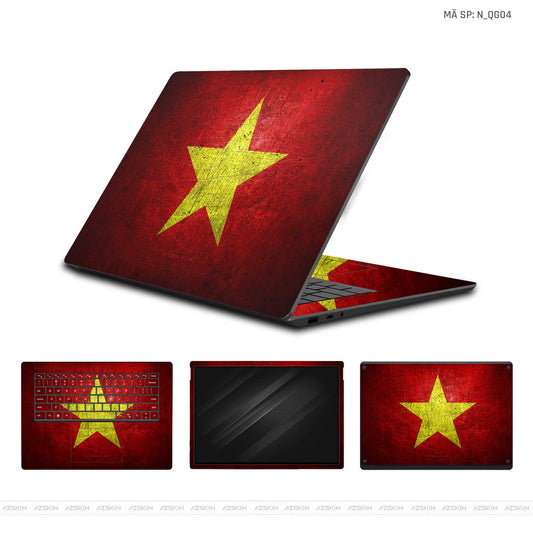 Dán Skin Laptop Huawei Hình Quốc Gia | N_QG04