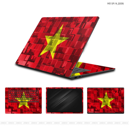 Dán Skin Laptop Huawei Hình Quốc Gia | N_QG06