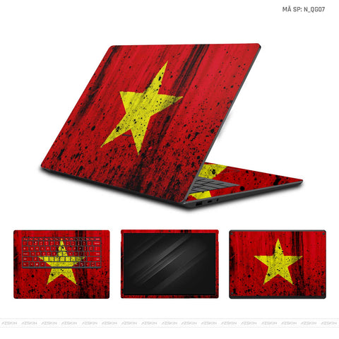 Dán Skin Laptop Gigabyte Hình Quốc Gia | N_QG07