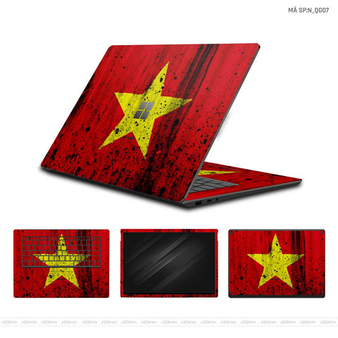 Dán Skin Laptop Surface Hình Cờ Việt Nam | N_QG07