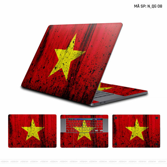 Dán Skin Macbook Hình Cờ Việt Nam | N_QG08