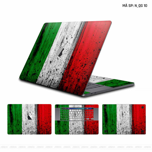 Dán Skin Macbook Hình Cờ Ý | N_QG10