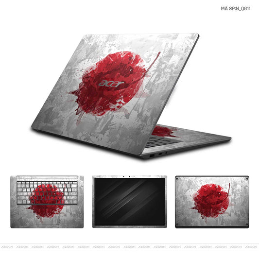 Dán Skin Laptop Acer Hình Cờ Nhật | N_QG11