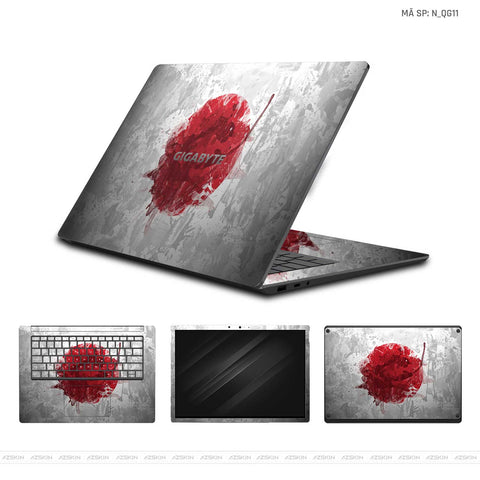 Dán Skin Laptop Gigabyte Hình Quốc Gia | N_QG11