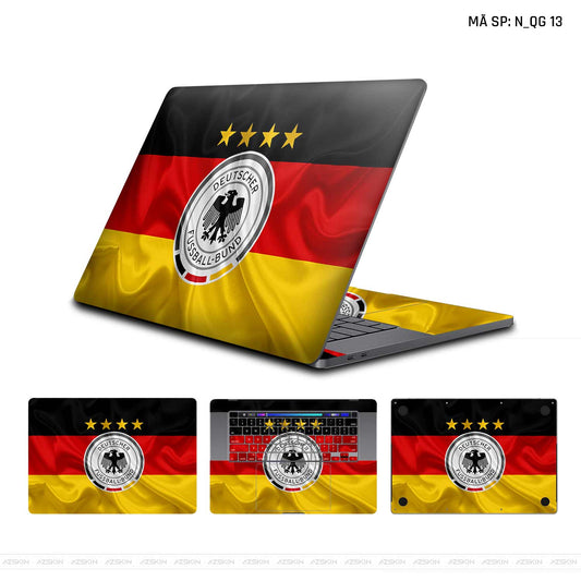 Dán Skin Macbook Hình Cờ Đức | N_QG13