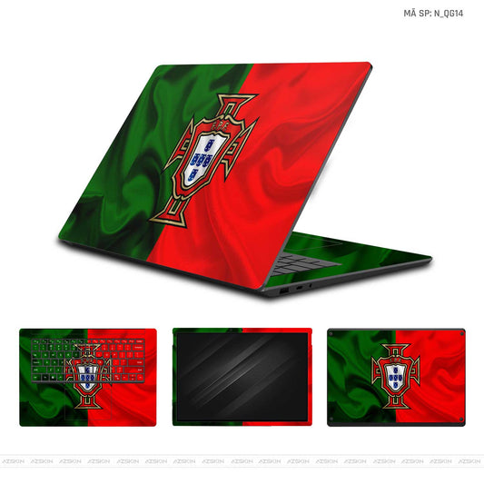 Dán Skin Laptop Huawei Hình Quốc Gia | N_QG14