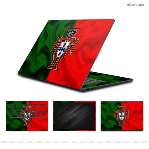 Dán Skin Laptop MSI Hình Cờ Bồ Đào Nha | N_QG14