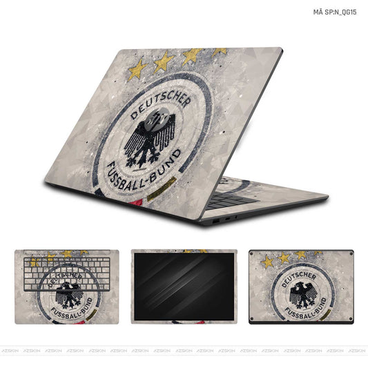 Dán Skin Laptop HP Hình Cờ Đức | N_QG15