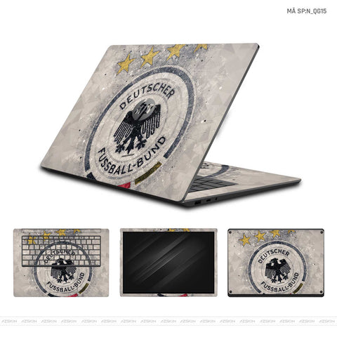 Dán Skin Laptop HP Hình Cờ Đức | N_QG15