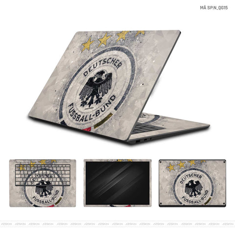 Dán Skin Laptop Dell Hình Cờ Đức | N_QG15