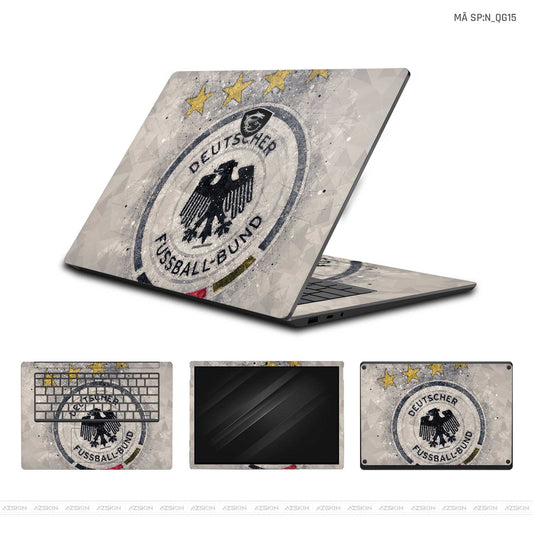 Dán Skin Laptop MSI Hình Cờ Đức | N_QG15
