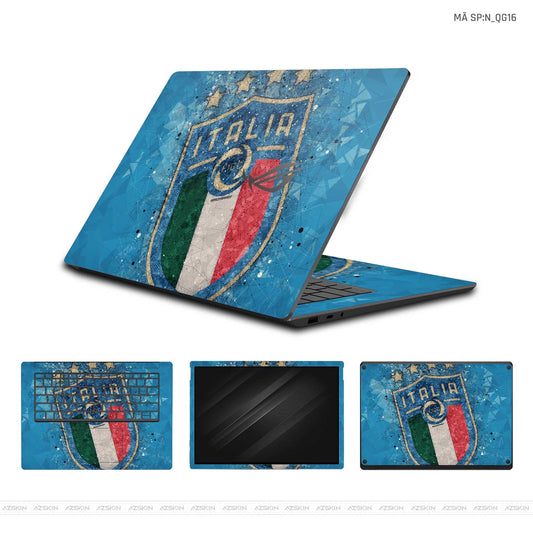 Dán Skin Laptop Asus Hình Cờ ITALY | N_QG16
