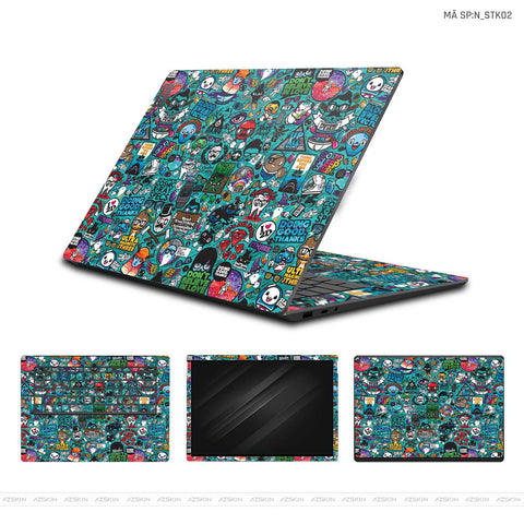 Dán Skin Laptop Lenovo Hình Sticker | N_STK02