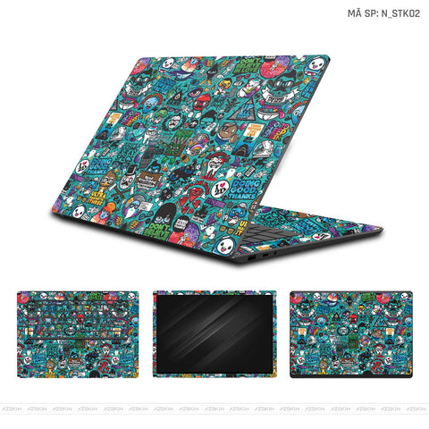 Dán Skin Laptop Huawei Hình Sticker | N_STK02
