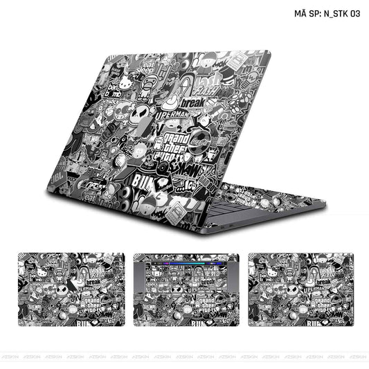 Dán Skin Macbook Hình Sticker | N_STK03