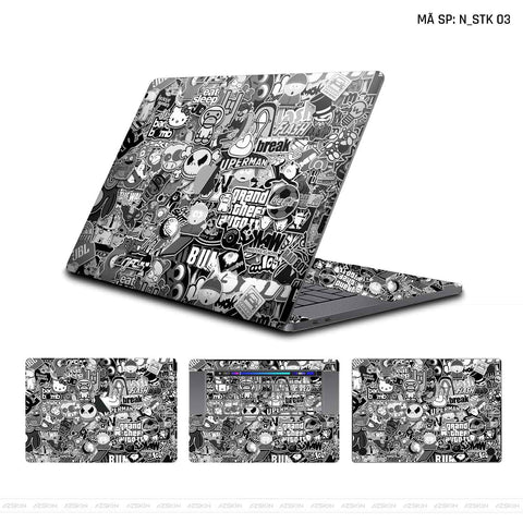 Dán Skin Macbook Hình Sticker | N_STK03
