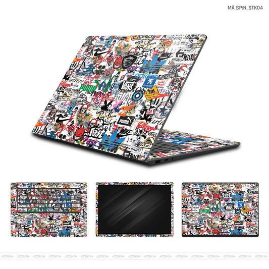 Dán Skin Laptop MSI Hình Sticker | N_STK04