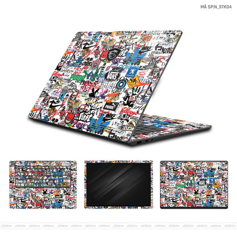 Dán Skin Laptop MSI Hình Sticker | N_STK04