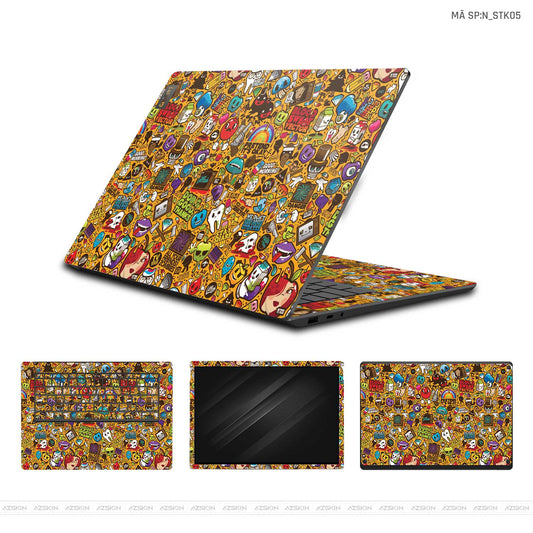 Dán Skin Laptop Lenovo Hình Sticker | N_STK05