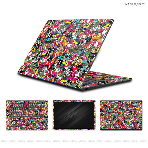 Dán Skin Laptop Asus Hình Sticker | N_STK07