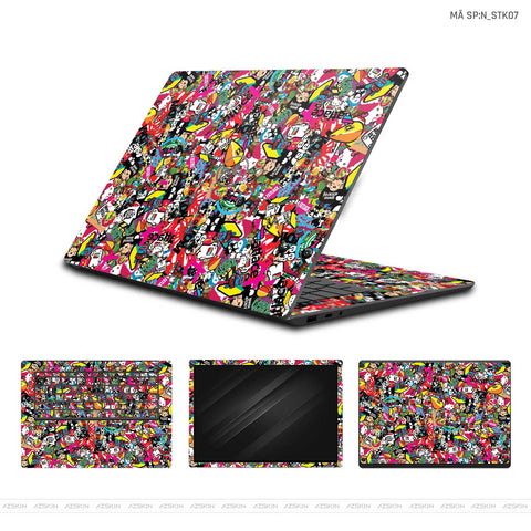 Dán Skin Laptop Dell Hình Sticker | N_STK07