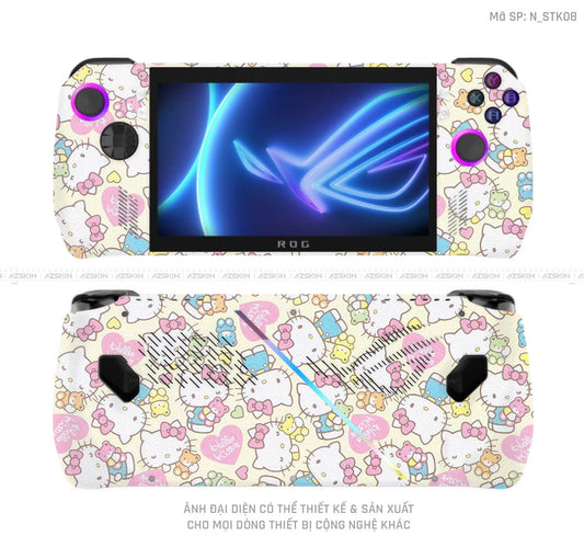 Dán Skin Máy Chơi Game Asus ROG Hình Sticker | N_STK08