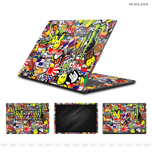 Dán Skin Laptop Asus Hình Sticker | N_STK10