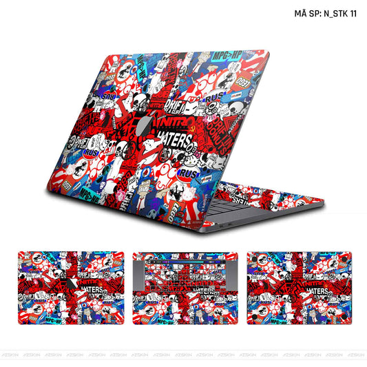 Dán Skin Macbook Hình Sticker Marvel | N_STK11