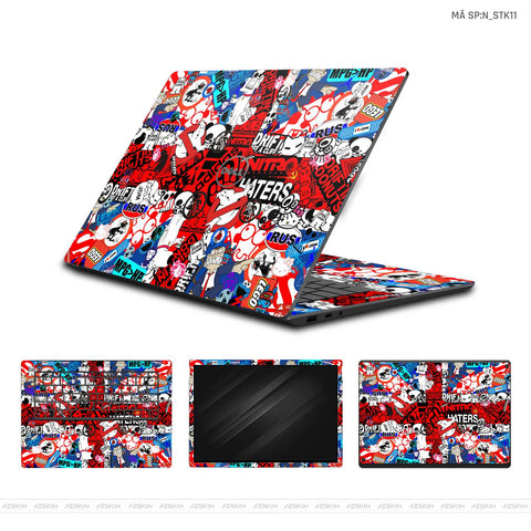 Dán Skin Laptop Dell Hình Sticker Cờ Anh | N_STK11