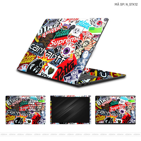 Dán Skin Laptop Gigabyte Hình Sticker | N_STK12