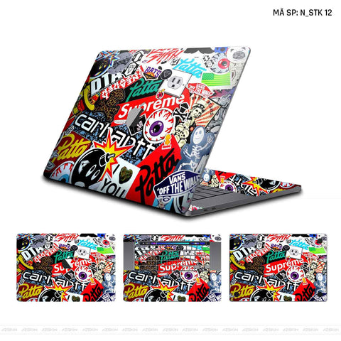 Dán Skin Macbook Hình Sticker Marvel | N_STK12