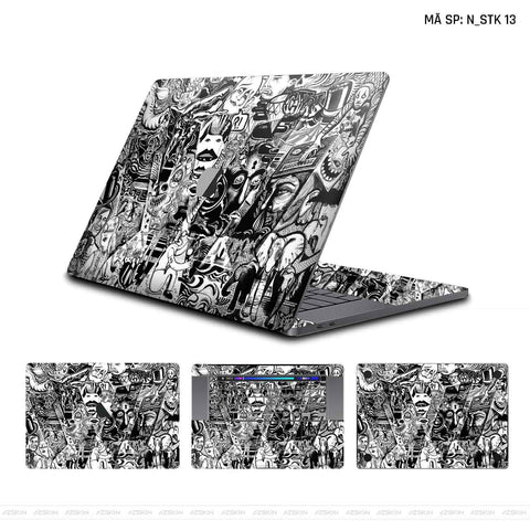 Dán Skin Macbook Hình Sticker Marvel | N_STK13