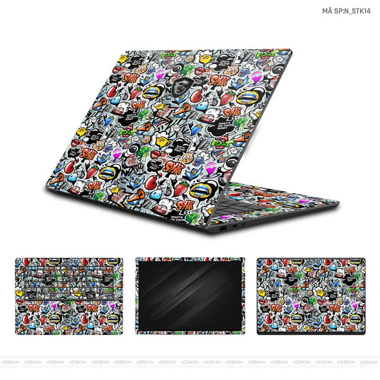 Dán Skin Laptop MSI Hình Sticker | N_STK14
