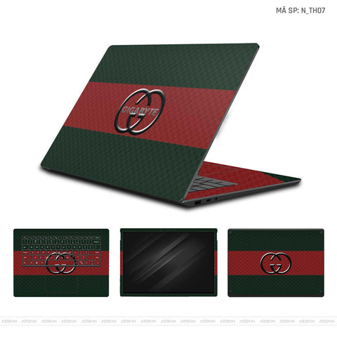 Dán Skin Laptop Gigabyte Hình Thương Hiệu | N_TH07