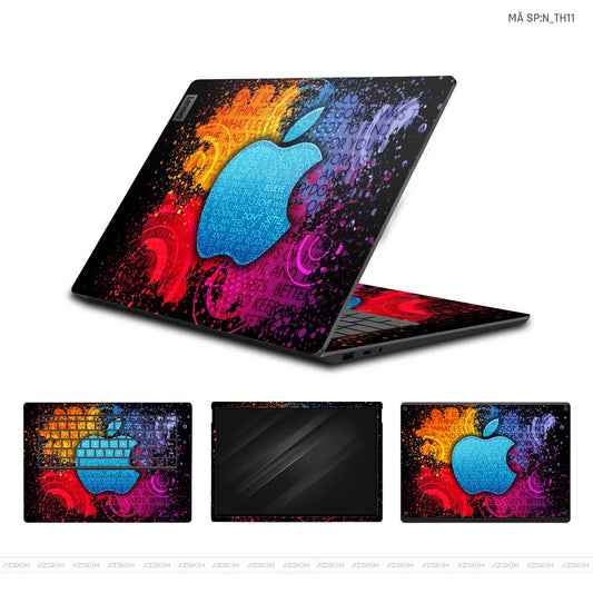 Dán Skin Laptop Lenovo Hình Apple | N_TH11