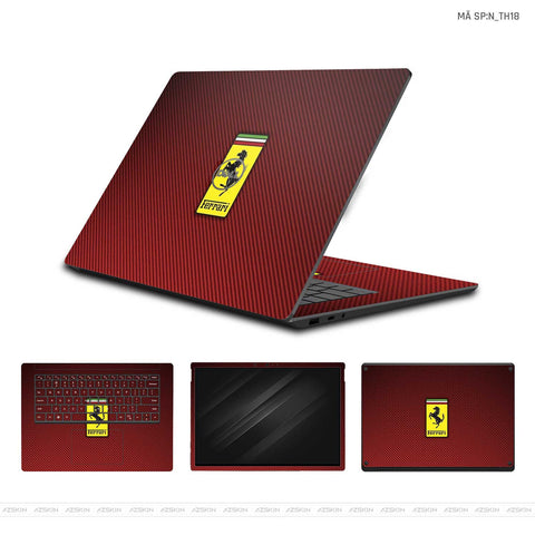 Dán Skin Laptop Dell Hình Ferrari | N_TH18