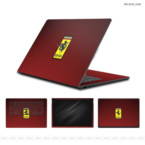 Dán Skin Laptop Razer Hình Ferrari | N_TH18