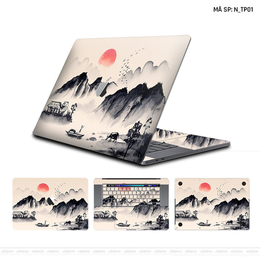 Dán Skin Macbook Hình Thư Pháp | N_TP01