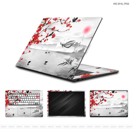 Dán Skin Laptop Asus Hình Thư Pháp | N_TP02