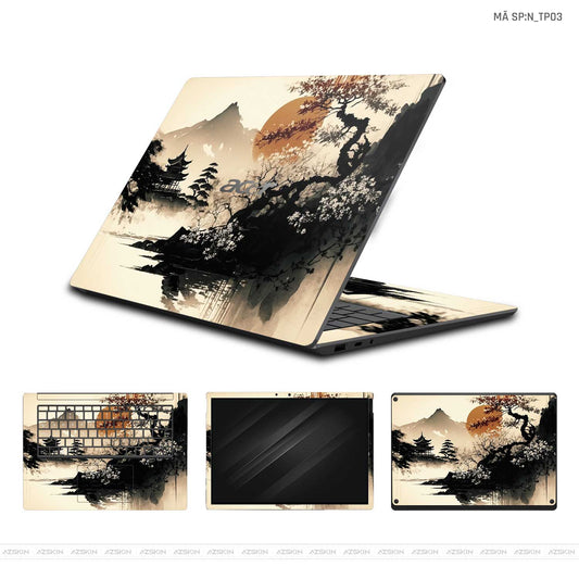 Dán Skin Laptop Acer Hình Thư Pháp | N_TP03