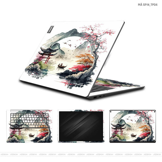Dán Skin Laptop Lenovo Hình Thư Pháp | N_TP04