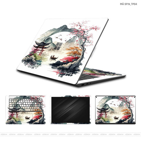 Dán Skin Laptop Surface Hình Thư Pháp | N_TP04