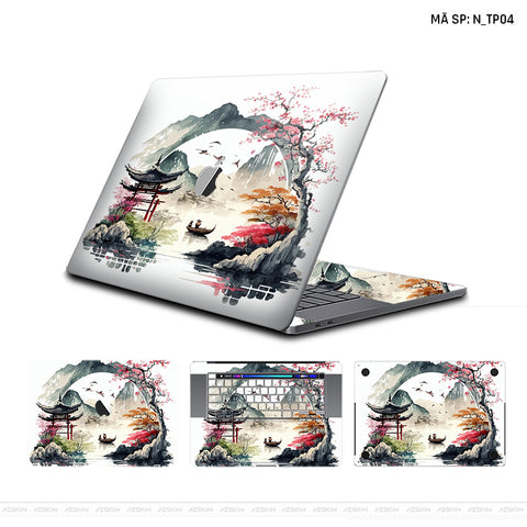 Dán Skin Macbook Hình Thư Pháp | N_TP04