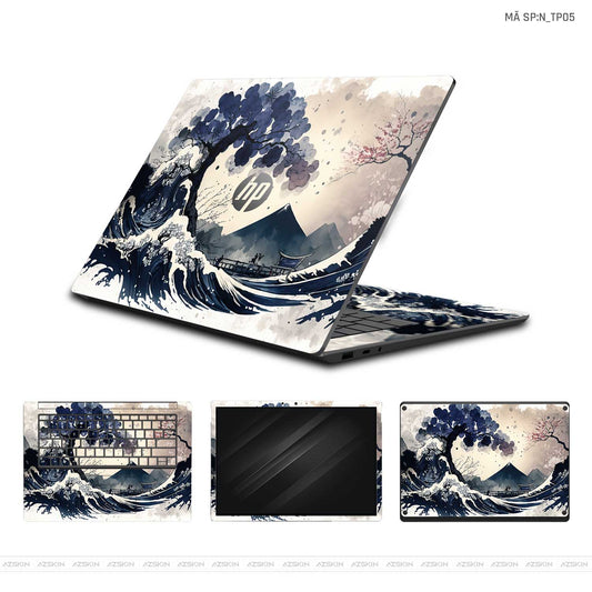 Dán Skin Laptop HP Hình Thư Pháp | N_TP05