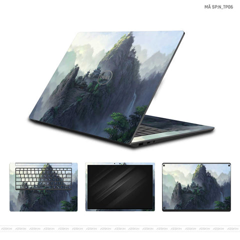 Dán Skin Laptop Dell Hình Thư Pháp | N_TP06